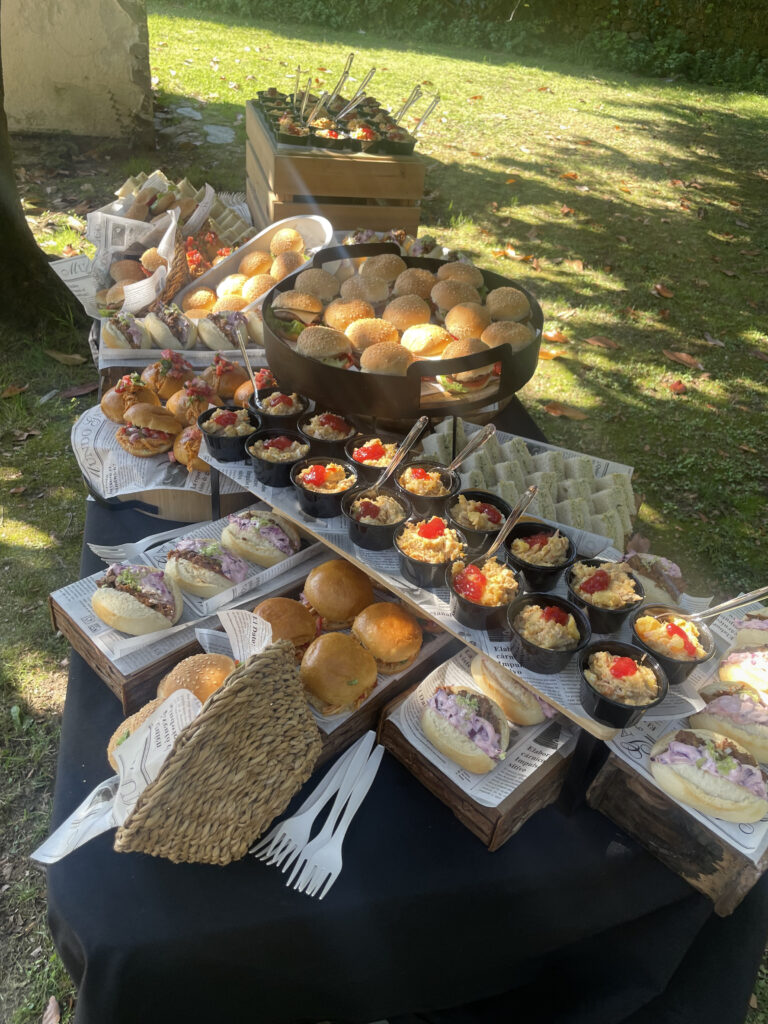 Menus para eventos de empresas